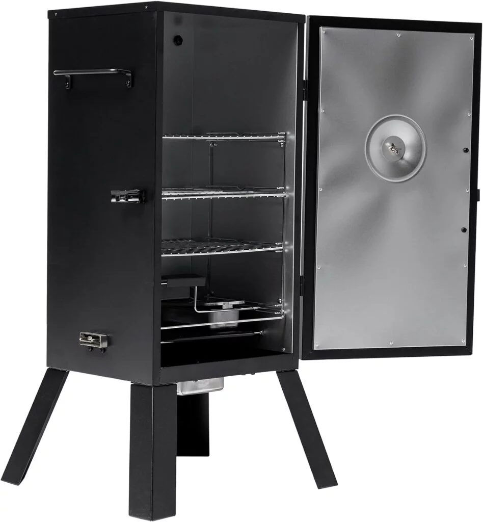 Masterbuilt MB20070210 Analog Electric Smoker with 3 Smoking Racks, 30 inch, Black