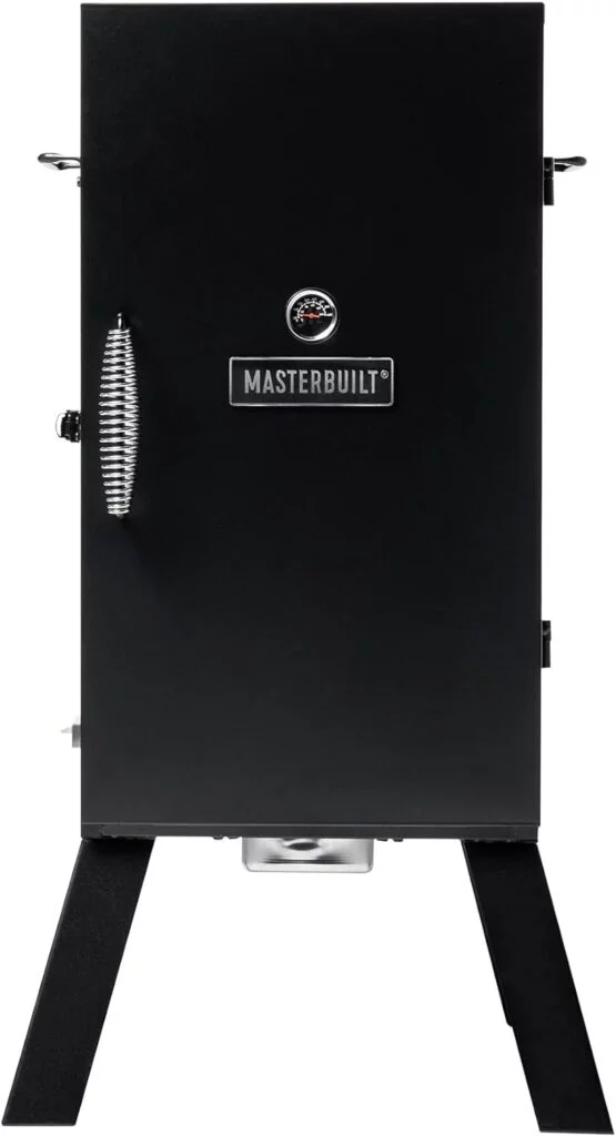 Masterbuilt MB20070210 Analog Electric Smoker with 3 Smoking Racks, 30 inch, Black