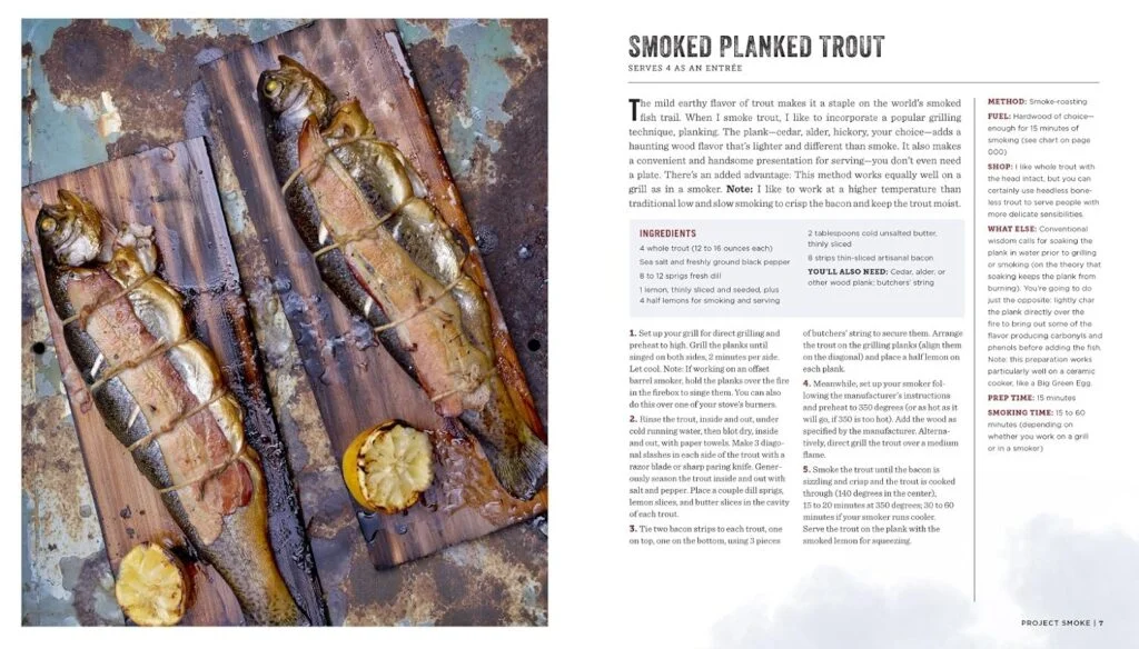 Project Smoke: Seven Steps to Smoked Food Nirvana, Plus 100 Irresistible Recipes from Classic (Slam-Dunk Brisket) to Adventurous (Smoked Bacon-Bourbon ... (Steven Raichlen Barbecue Bible Cookbooks)     Paperback – May 10, 2016