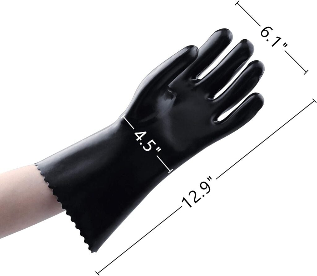 Royal Gourmet CC1830FG Charcoal Grill with High Heat-Resistant BBQ Grill Gloves, 811 Square Inches Barrel Smoker, Outdoor Backyard BBQ Cooking, Black Royal Gourmet CC1830FG Charcoal Grill with High Heat-Resistant BBQ Grill Gloves, 811 Square Inches Barrel Smoker, Outdoor Backyard BBQ Cooking, Black