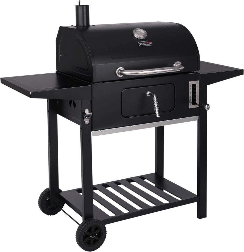 Royal Gourmet CD1824AX 24-Inch Charcoal Grill Outdoor BBQ Smoker Picnic Camping Patio Backyard Cooking, Black Royal Gourmet CD1824AX 24-Inch Charcoal Grill Outdoor BBQ Smoker Picnic Camping Patio Backyard Cooking, Black