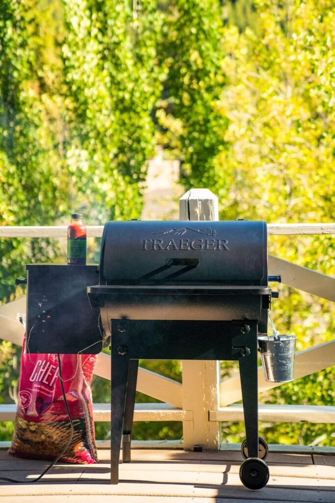 Traeger Grills Tailgater Portable Electric Wood Pellet Grill and Smoker with Folding Legs Traeger Grills Tailgater Portable Electric Wood Pellet Grill and Smoker with Folding Legs