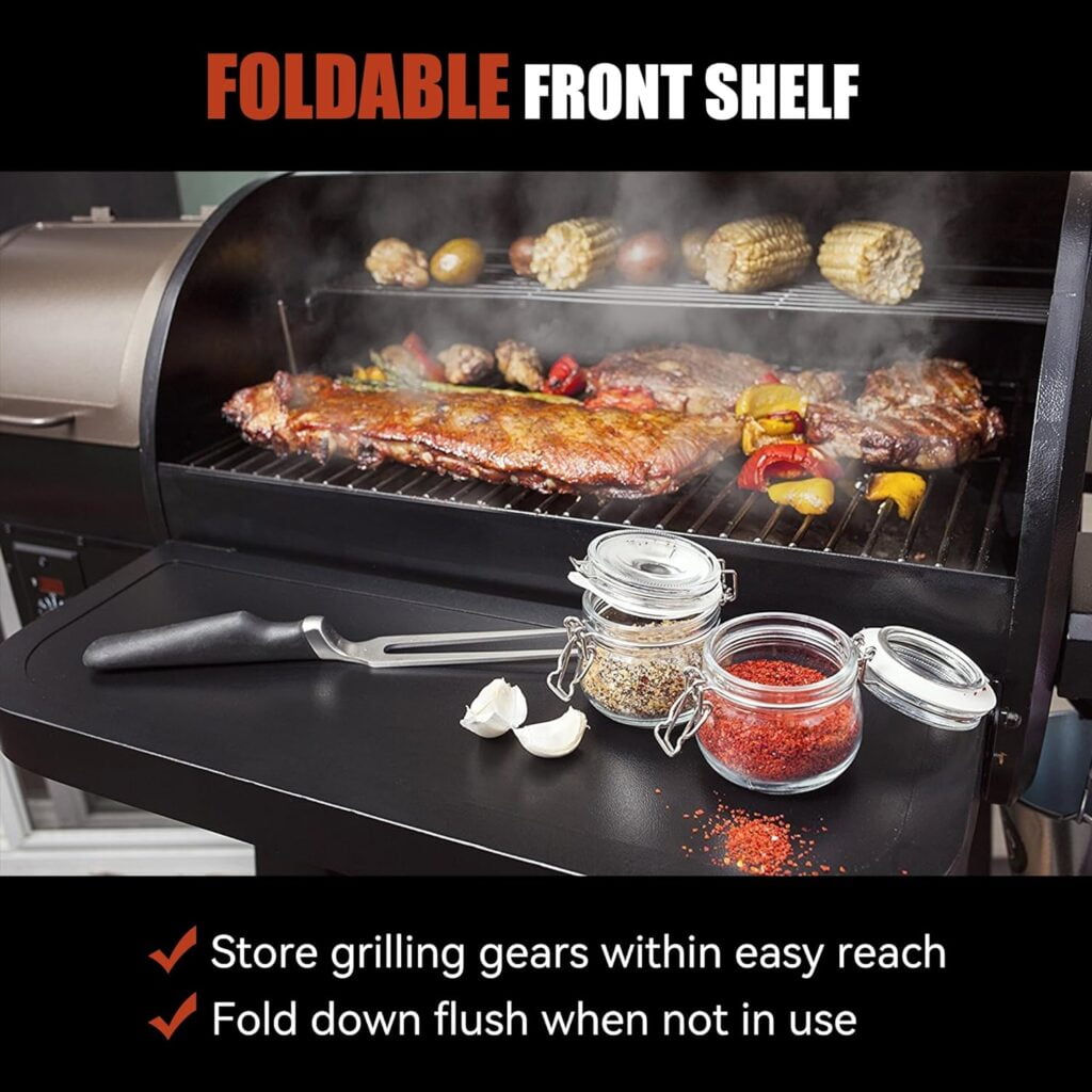 Z GRILLS Wood Pellet Smoker Grill, 8 in 1 BBQ Grill with Auto Temperature Control, 697 sq in Cooking Area for Backyard, Patio and Outdoor Cooking, 7002E, Sliver Z GRILLS Wood Pellet Smoker Grill, 8 in 1 BBQ Grill with Auto Temperature Control, 697 sq in Cooking Area for Backyard, Patio and Outdoor Cooking, 7002E, Sliver