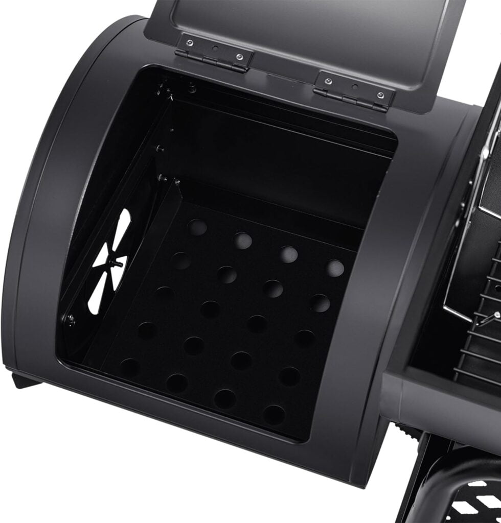 Royal Gourmet CC1830M 30-Inch Barrel Charcoal Grill with Offset Smoker, 811 Square Inches, Outdoor Backyard, Patio and Parties, Black, Large Royal Gourmet CC1830M 30-Inch Barrel Charcoal Grill with Offset Smoker, 811 Square Inches, Outdoor Backyard, Patio and Parties, Black, Large