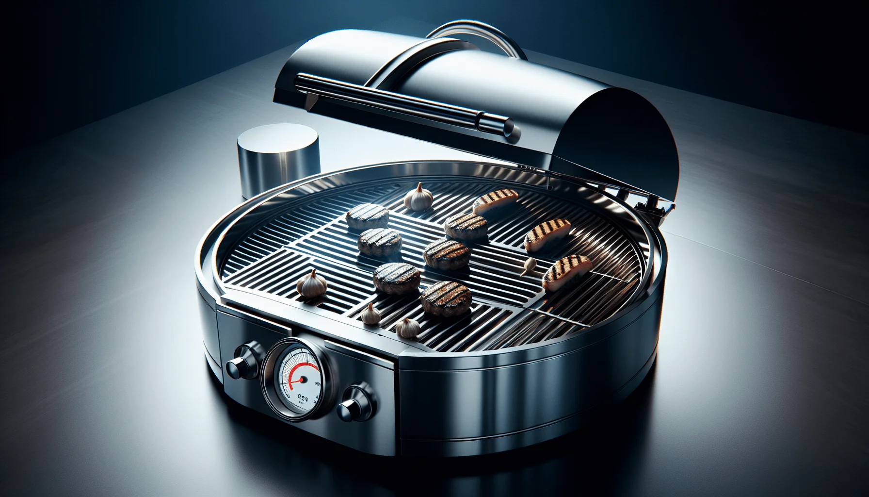 How Does A Grill With A Temperature Gauge Work?
