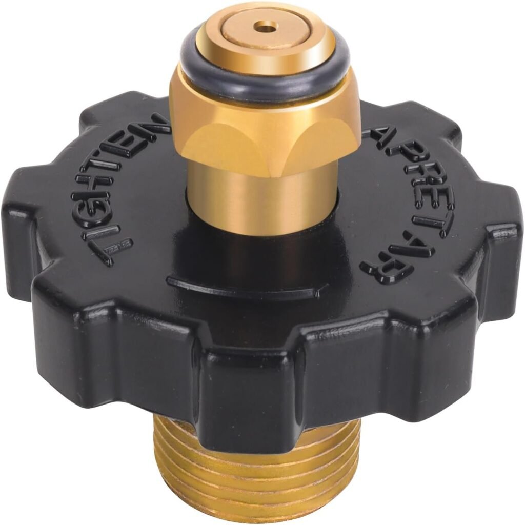 Propane Tank Splitter 2 Way with Shut Off Valve, Propane Tank Y Splitter Adapter Propane Tank Double Valve with Gauge, Propane Diverter Propane Shut Off Valve for RV, Camp Stove Grill, Heater, Burners Propane Tank Splitter 2 Way with Shut Off Valve, Propane Tank Y Splitter Adapter Propane Tank Double Valve with Gauge, Propane Diverter Propane Shut Off Valve for RV, Camp Stove Grill, Heater, Burners