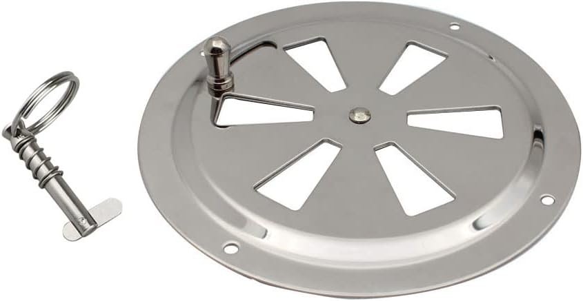 4 BBQ Smoker Air Vent, Stainless Steel Pinwheel Grill Smoker Exhaust Vent Stove Air Vent Damper, silver 4 BBQ Smoker Air Vent, Stainless Steel Pinwheel Grill Smoker Exhaust Vent Stove Air Vent Damper, silver