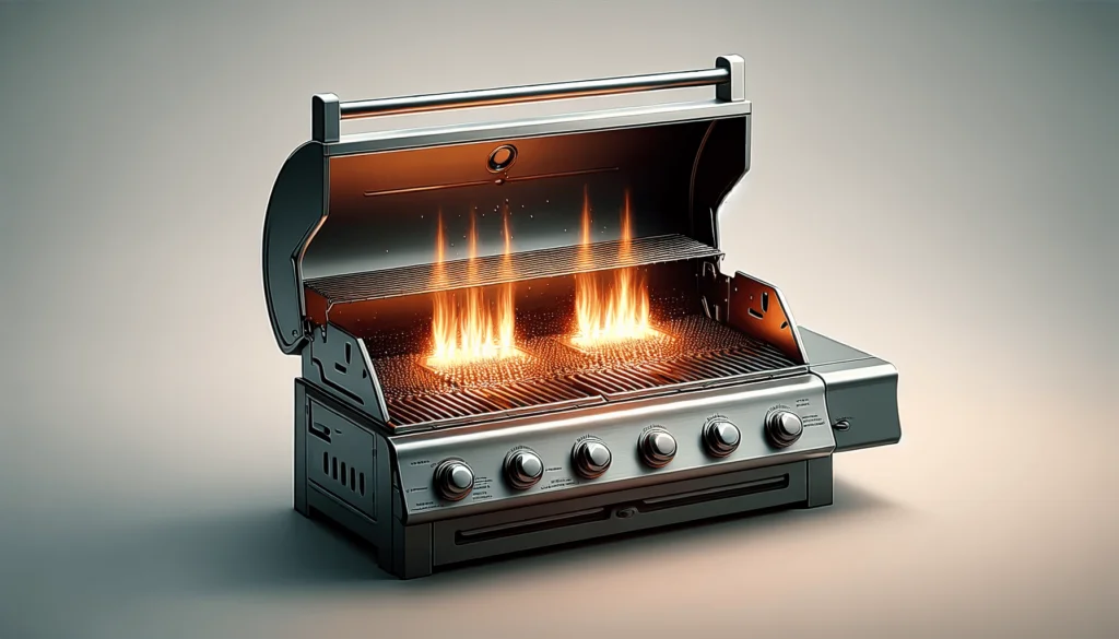 What Is The Function Of A Flame Tamers/heat Diffusers In A Gas Grill?