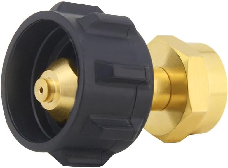 Joywayus 1LB Tank Gas Propane QCC1 Regulator Valve Propane Refill Adapter,4 Propane Bottle Caps Universal for All 1 lb Propane Tank Small Cylinders Outdoor BBQ Kit Joywayus 1LB Tank Gas Propane QCC1 Regulator Valve Propane Refill Adapter,4 Propane Bottle Caps Universal for All 1 lb Propane Tank Small Cylinders Outdoor BBQ Kit