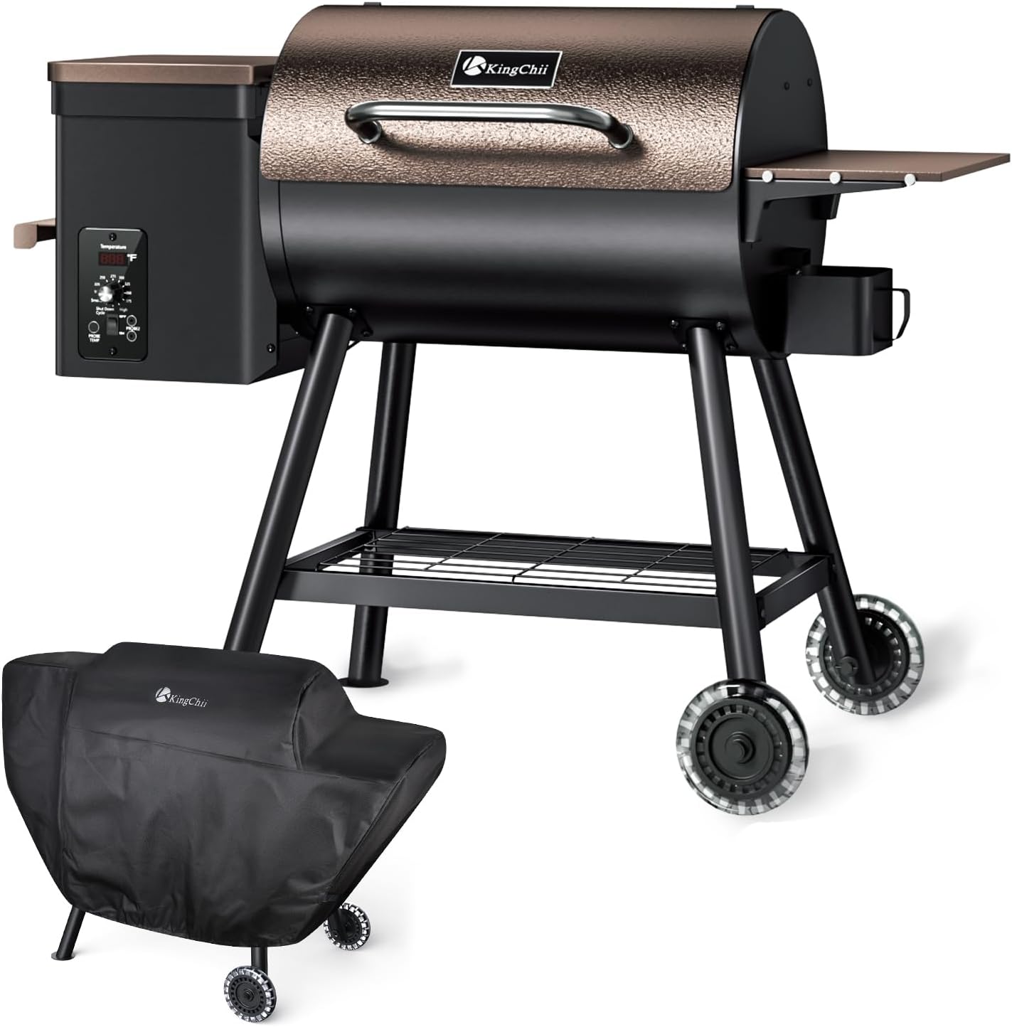 KingChii 456 SQ.IN Pellet Grill Smoker Review