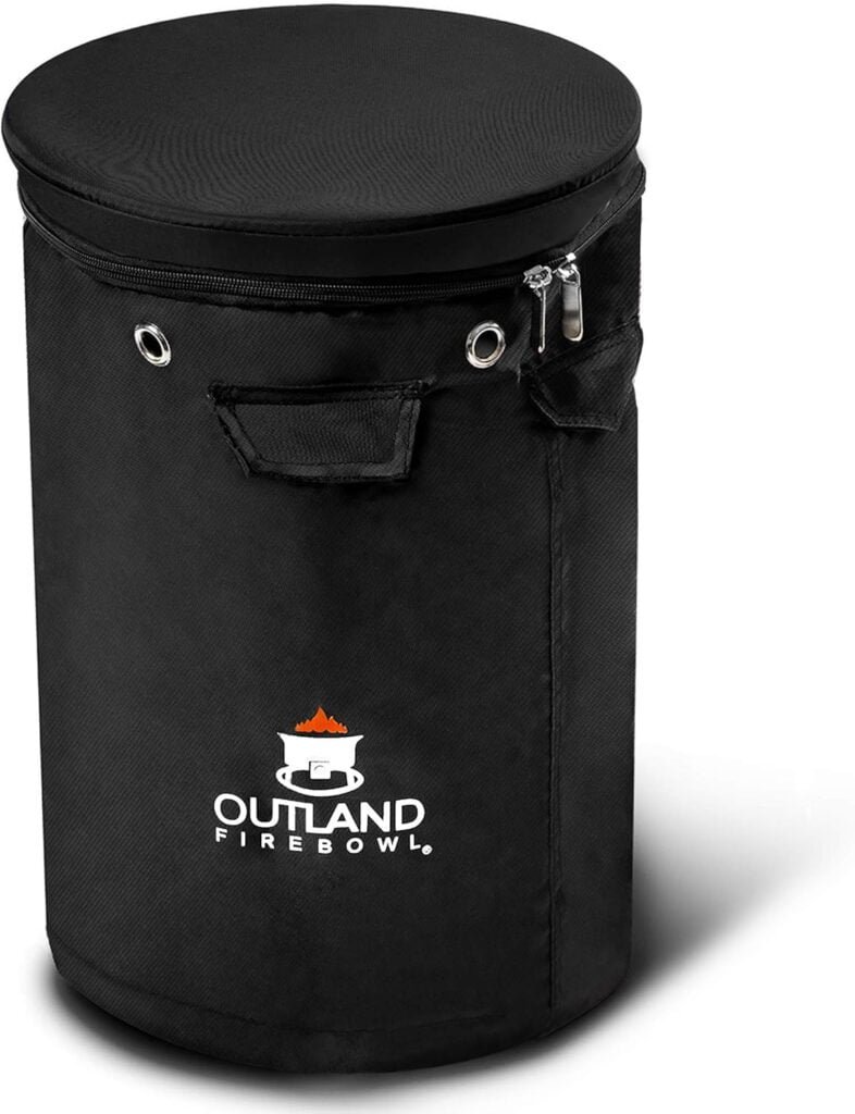 Outland Living Firebowl UV and Weather Resistant 740 Propane Gas Tank Cover with Stable Tabletop Feature, Fits Standard 20 lb Tank Cylinder, Ventilated with Storage Pocket Outland Living Firebowl UV and Weather Resistant 740 Propane Gas Tank Cover with Stable Tabletop Feature, Fits Standard 20 lb Tank Cylinder, Ventilated with Storage Pocket