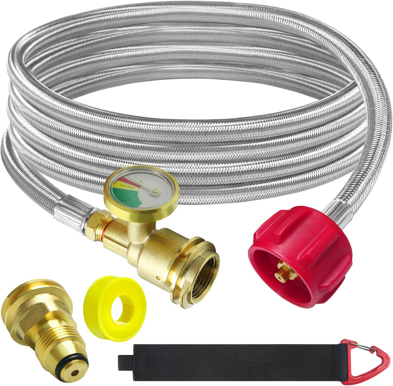 Upgraded 12 FT Propane Tank Extension Hose Review