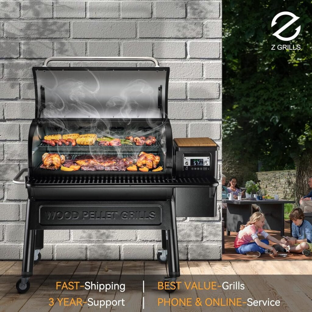 Z GRILLS ZPG-450A 2024 Upgrade Wood Pellet Grill Smoker 8 in 1 BBQ Grill Auto Temperature Control, 450 Sq in Bronze Z GRILLS ZPG-450A 2024 Upgrade Wood Pellet Grill Smoker 8 in 1 BBQ Grill Auto Temperature Control, 450 Sq in Bronze