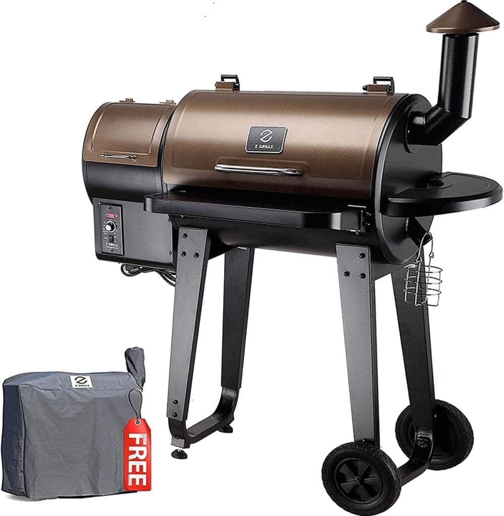 Z GRILLS ZPG-450A 2024 Upgrade Wood Pellet Grill Smoker 8 in 1 BBQ Grill Auto Temperature Control, 450 Sq in Bronze Z GRILLS ZPG-450A 2024 Upgrade Wood Pellet Grill Smoker 8 in 1 BBQ Grill Auto Temperature Control, 450 Sq in Bronze