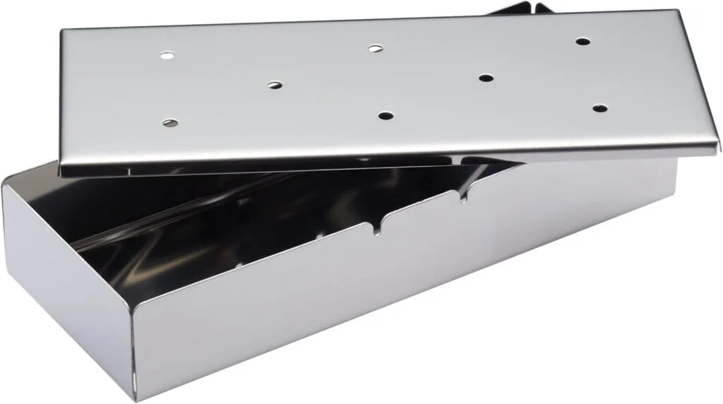 KitchenCraft Home Made Stainless Steel BBQ Smoker Box, 22.5 x 9 x 4 cm KitchenCraft Home Made Stainless Steel BBQ Smoker Box, 22.5 x 9 x 4 cm