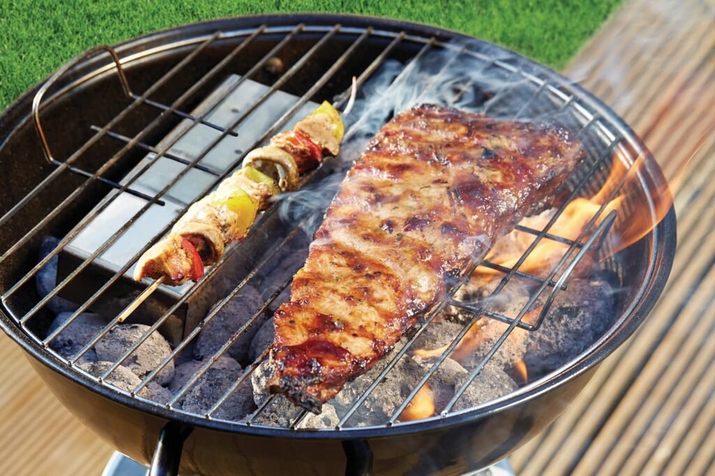 KitchenCraft Home Made Stainless Steel BBQ Smoker Box, 22.5 x 9 x 4 cm