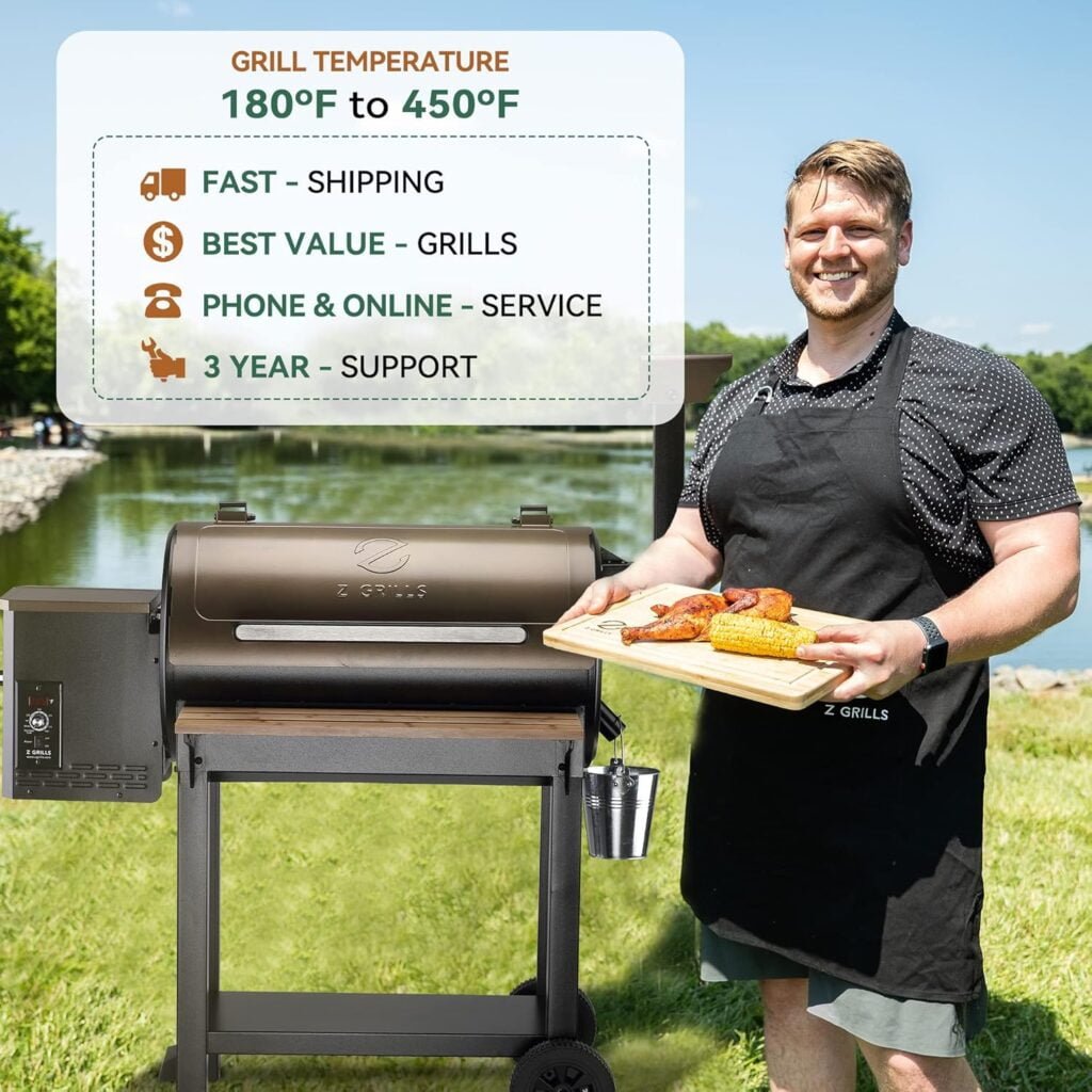 Z GRILLS Portable Pellet Smoker, Small Mini Grill for BBQ, Camping, Tailgating, RV, CRUISER 200A