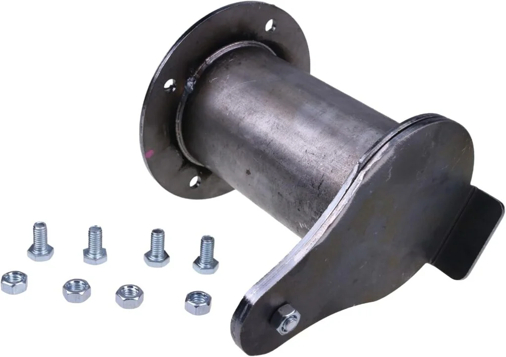 ZTUOAUMA 2 Flanged Vent Damper Teardrop Lid Exhaust Smoke Stack with Accessories Compatible with 16 30 55-Gallon UDS Ugly Drum BBQ Smoker Builder Parts