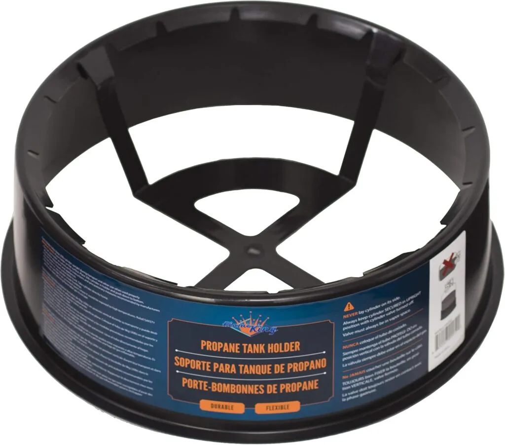 Flame King 40 LB Steel Propane Tank Cylinder with Overflow Protection Device Valve and Propane Tank Gauge Level Indicator Flame King 40 LB Steel Propane Tank Cylinder with Overflow Protection Device Valve and Propane Tank Gauge Level Indicator