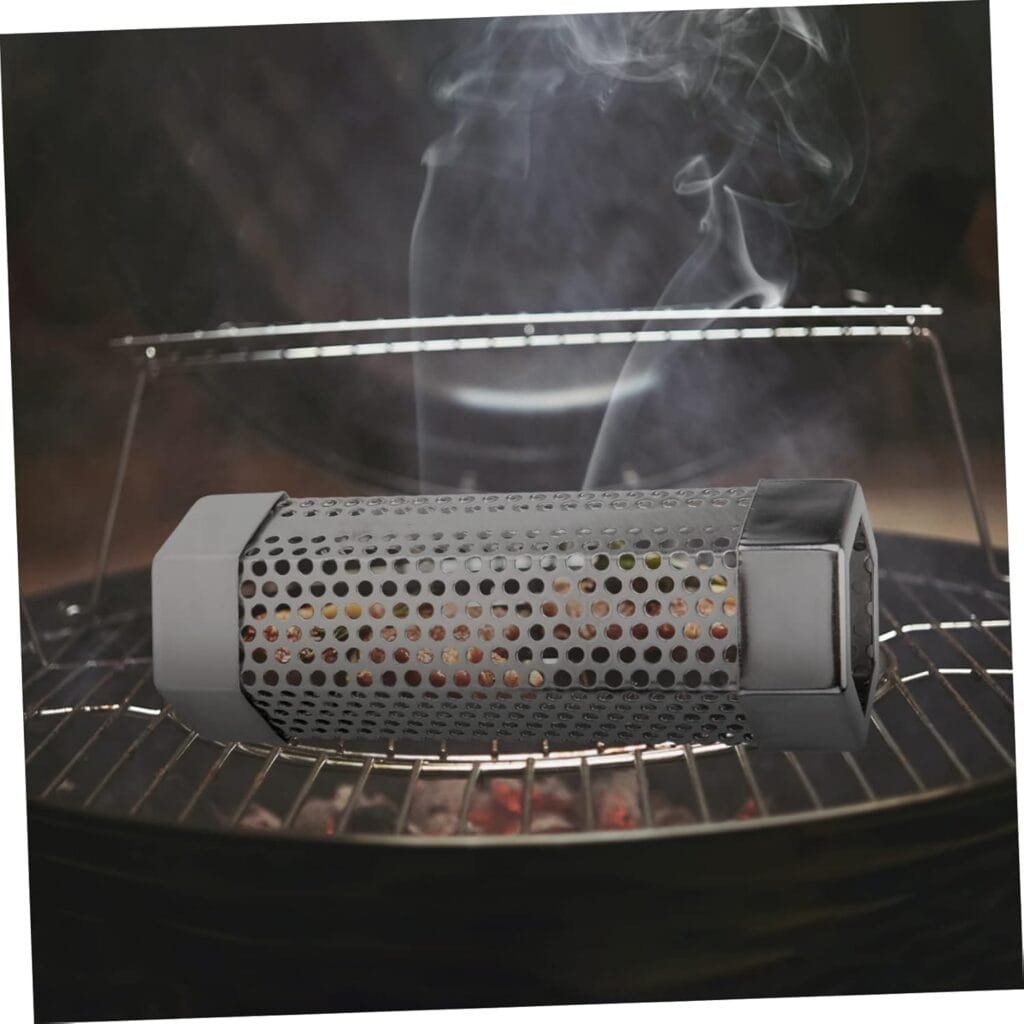 Sosoport 3 Sets Smoker Billowing Wood Pellets Tube Bacon Oven Rack Barbecue Generator Gas Grills Bbq Hot Smking Tube Hibachi Grill Tube for Grill Cold Tube 304 Stainless Steel Grille Wooden