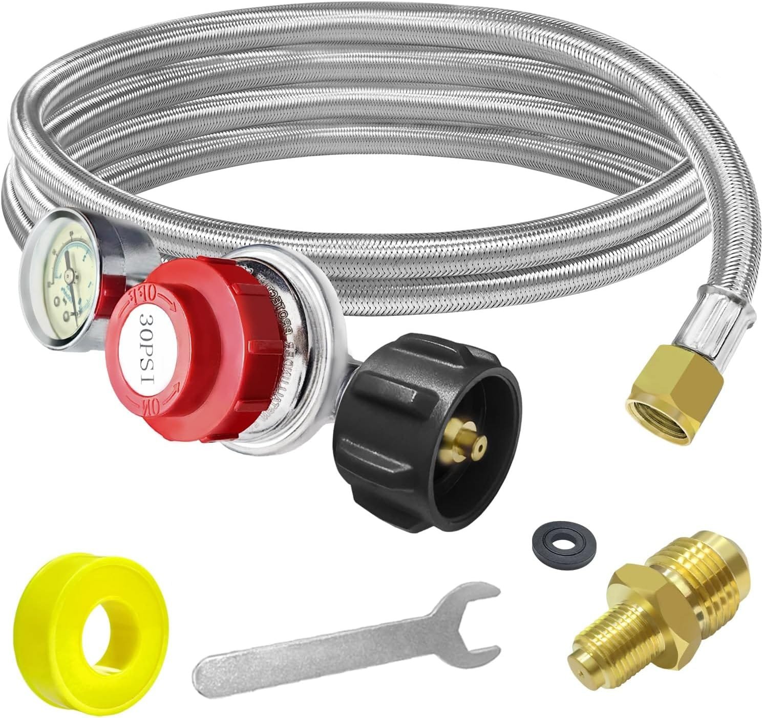 12 FT Propane Hose with Regulator Review