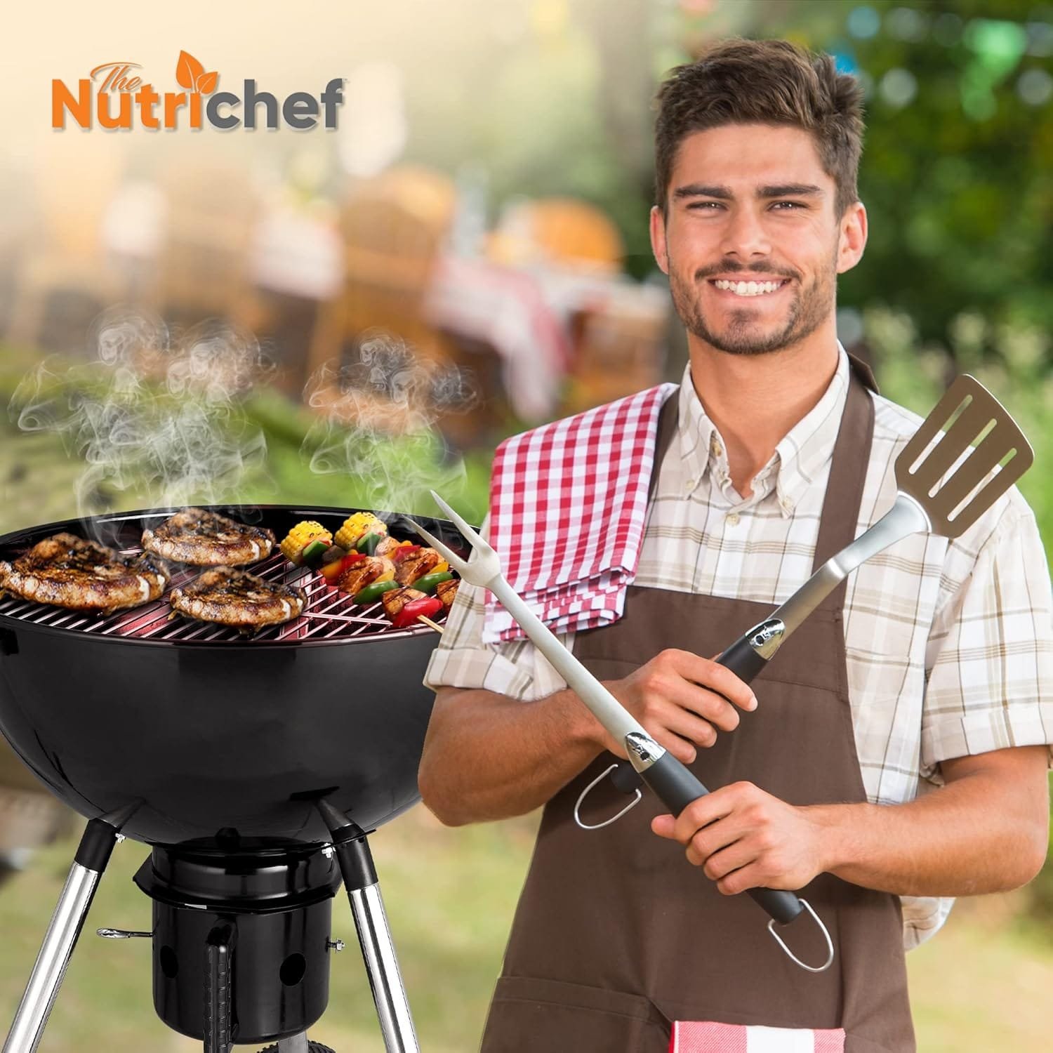 NutriChef Portable Outdoor Charcoal BBQ Grill Review