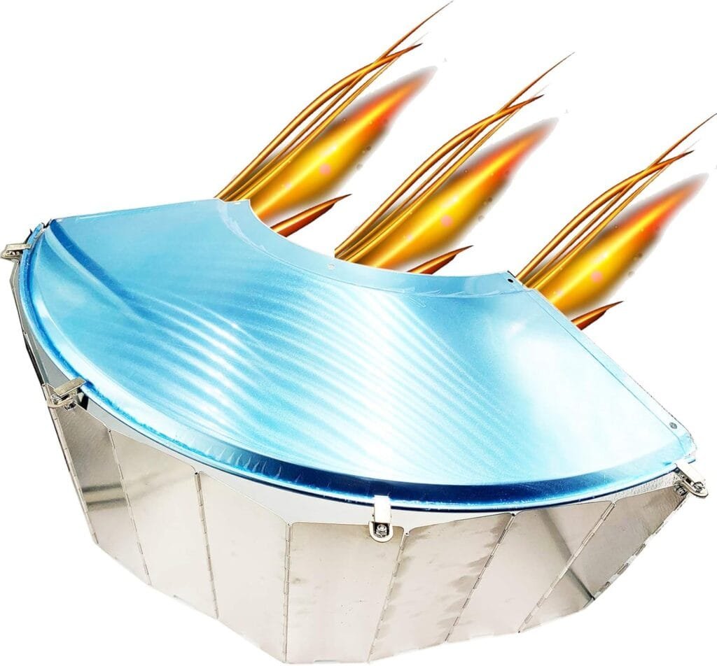 Adjustable Heat Focusing Reflector for Round Natural Gas and Propane Patio Heaters Adjustable Heat Focusing Reflector for Round Natural Gas and Propane Patio Heaters