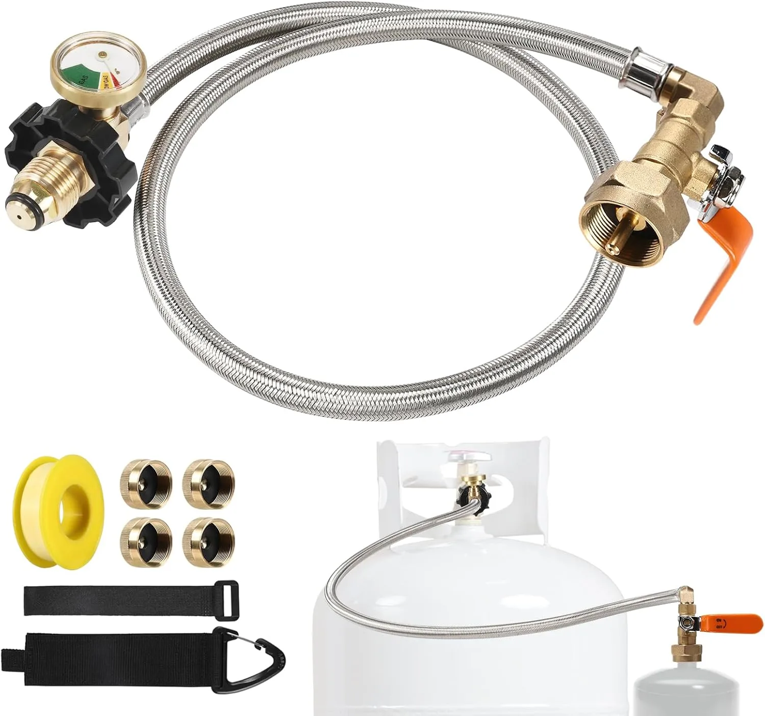 PAMASE Propane Refill Adapter Hose Review