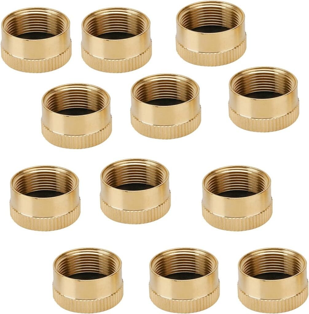 Roastove Solid Brass Refill 1lb Propane Tank Cap for Outdoor Camping Stove Cooking, Propane Cap, Prevent Gas Leaking, 12 Pcs… Roastove Solid Brass Refill 1lb Propane Tank Cap for Outdoor Camping Stove Cooking, Propane Cap, Prevent Gas Leaking, 12 Pcs…