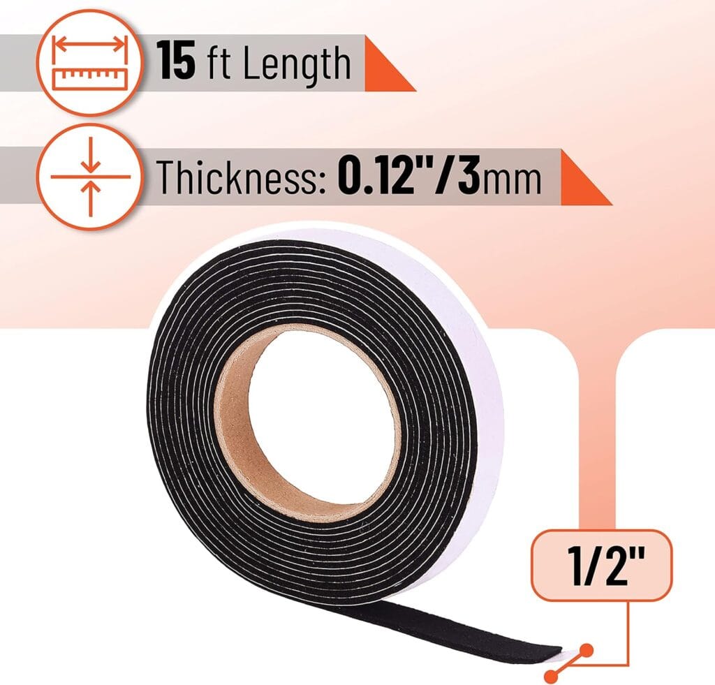 UNCO- Smoker Gasket, 15 Ft, 1/2X1/8, Grill Gasket, Heat Gasket, Smoker Heat Tape, Smoker Gasket Sealer High Temp, Kettle Grill Gasket, BBQ Gasket, High Temperature Gasket Smoker, Smoker Door Gasket UNCO- Smoker Gasket, 15 Ft, 1/2X1/8, Grill Gasket, Heat Gasket, Smoker Heat Tape, Smoker Gasket Sealer High Temp, Kettle Grill Gasket, BBQ Gasket, High Temperature Gasket Smoker, Smoker Door Gasket