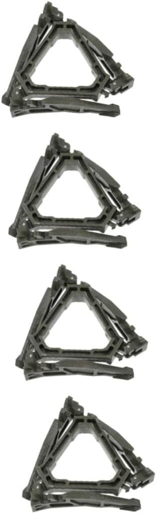 FAVOMOTO 4 Pieces Outdoor Gas Holder Fixed Gas Holder Gas Stove Support for Camping Gas Universal Abdominal