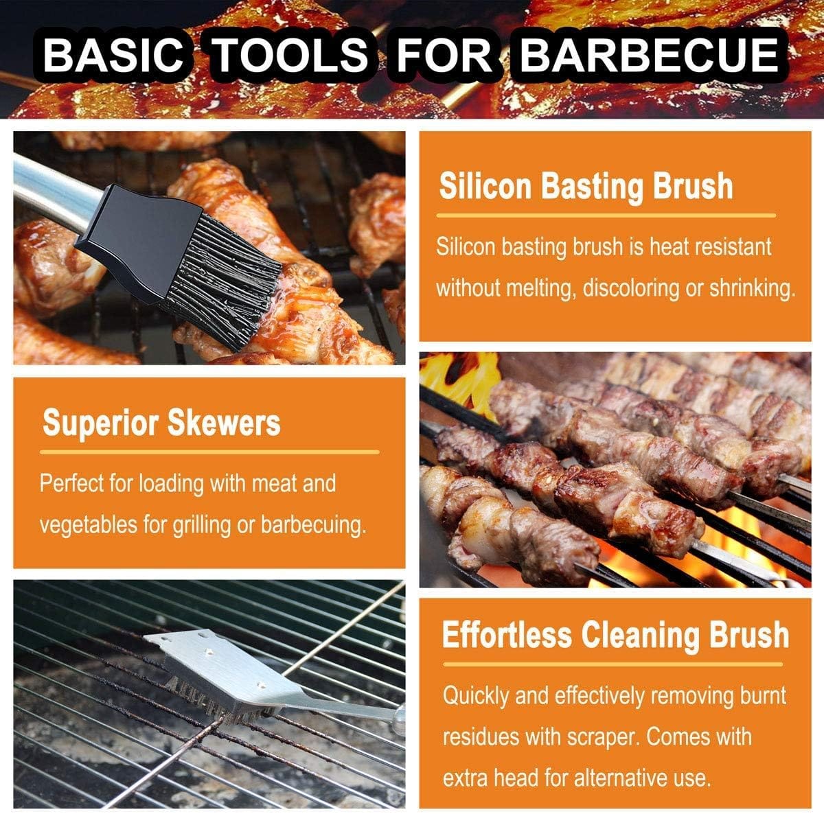 Grilljoy 31PCS BBQ Grill Accessories Set Review