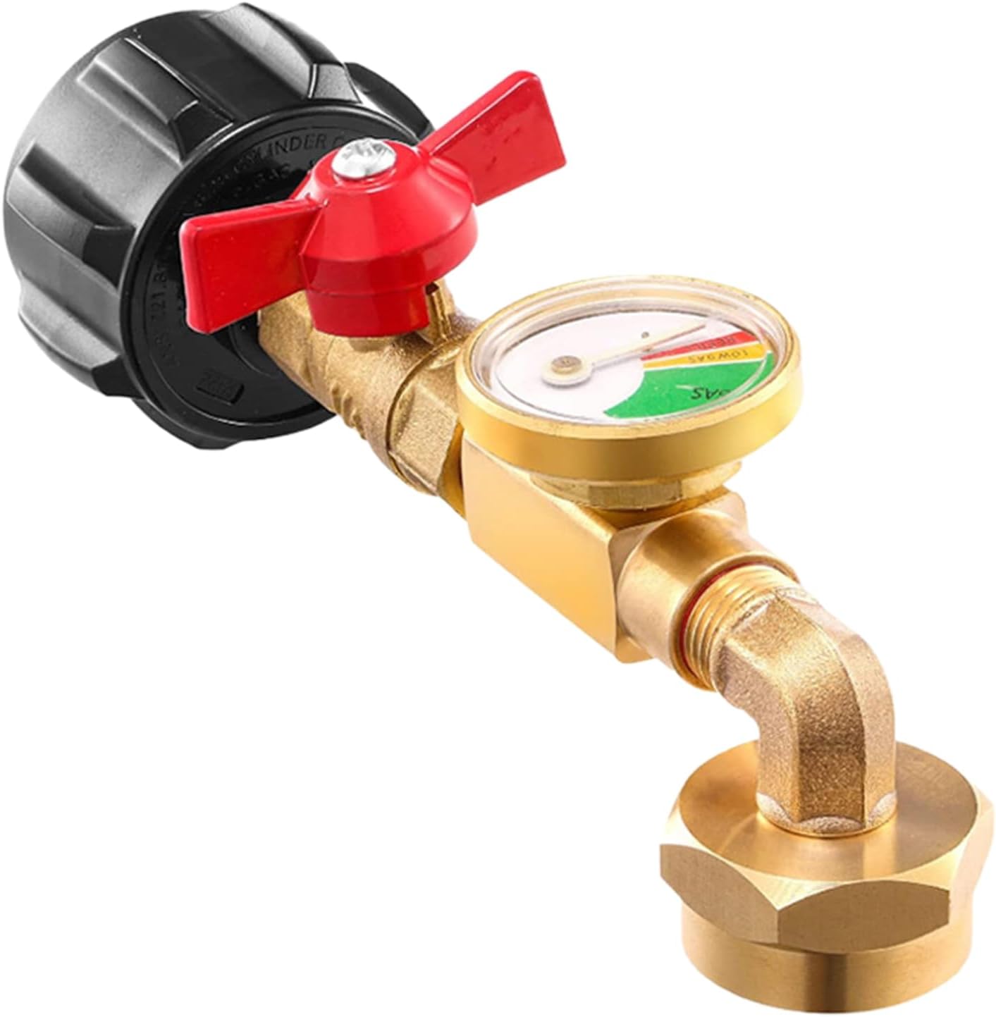 Propane Fitting Refill Adapter with Valve and Gauge Review