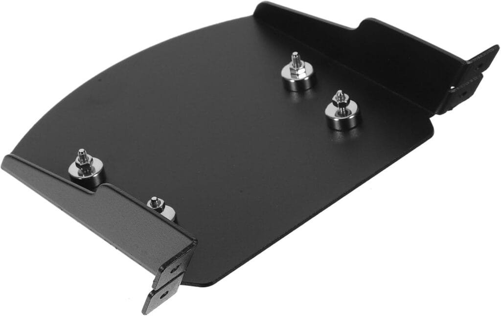 Yardwe Chute Auxiliary Accessories, Iron BBQ Grill Machine Tool Metal Pellets Slide Groove Pellets Chute Grill Machine Part Groove