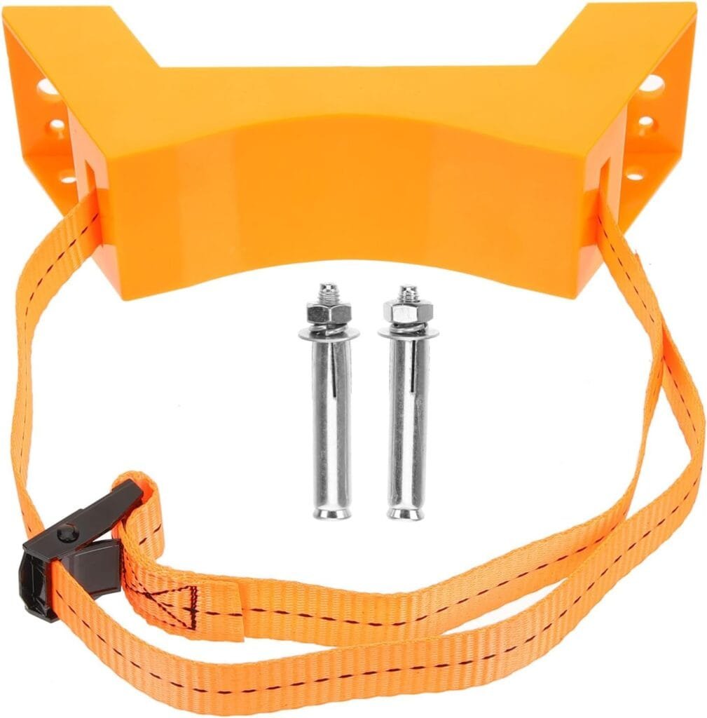 Kichvoe Gas Cylinder Bracket Safety Straps Propane Tank Holder Nitrogen Tank Holder Bracket