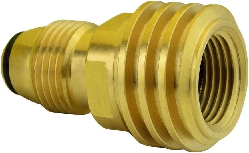 Onlyfire Universal Fit Propane Tank Adapters - Converts LP Tank POL Service Valve to QCC1 (Type 1) Outlet