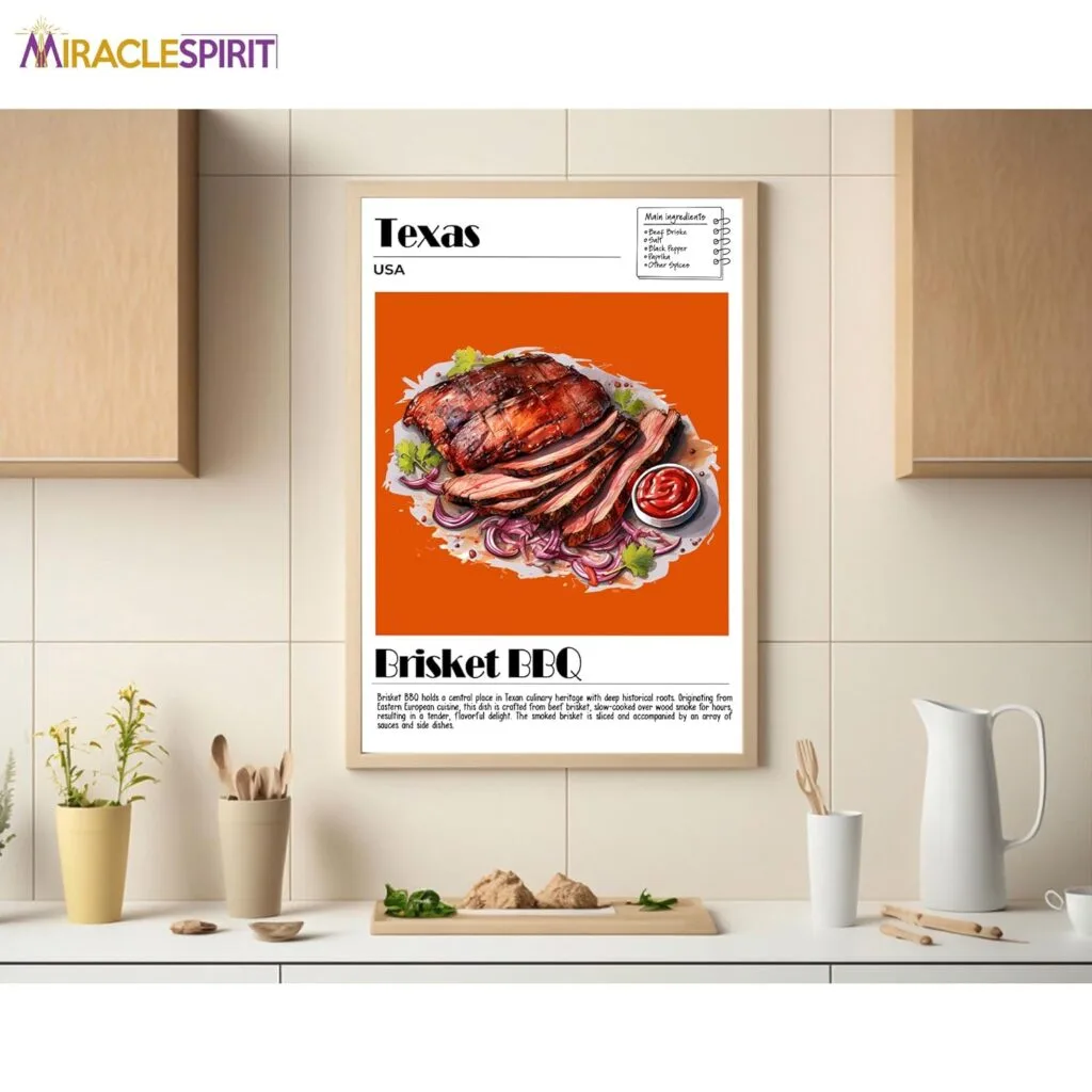 Brisket BBQ Poster, Food Wall Art, USA Food Print, Modern Kitchen Wall Art, Chef Poster, Kitchen Poster, Brisket BBQ Recipe, Texas, Kitchen Posters Wall Decor (Unframed) Brisket BBQ Poster, Food Wall Art, USA Food Print, Modern Kitchen Wall Art, Chef Poster, Kitchen Poster, Brisket BBQ Recipe, Texas, Kitchen Posters Wall Decor (Unframed)