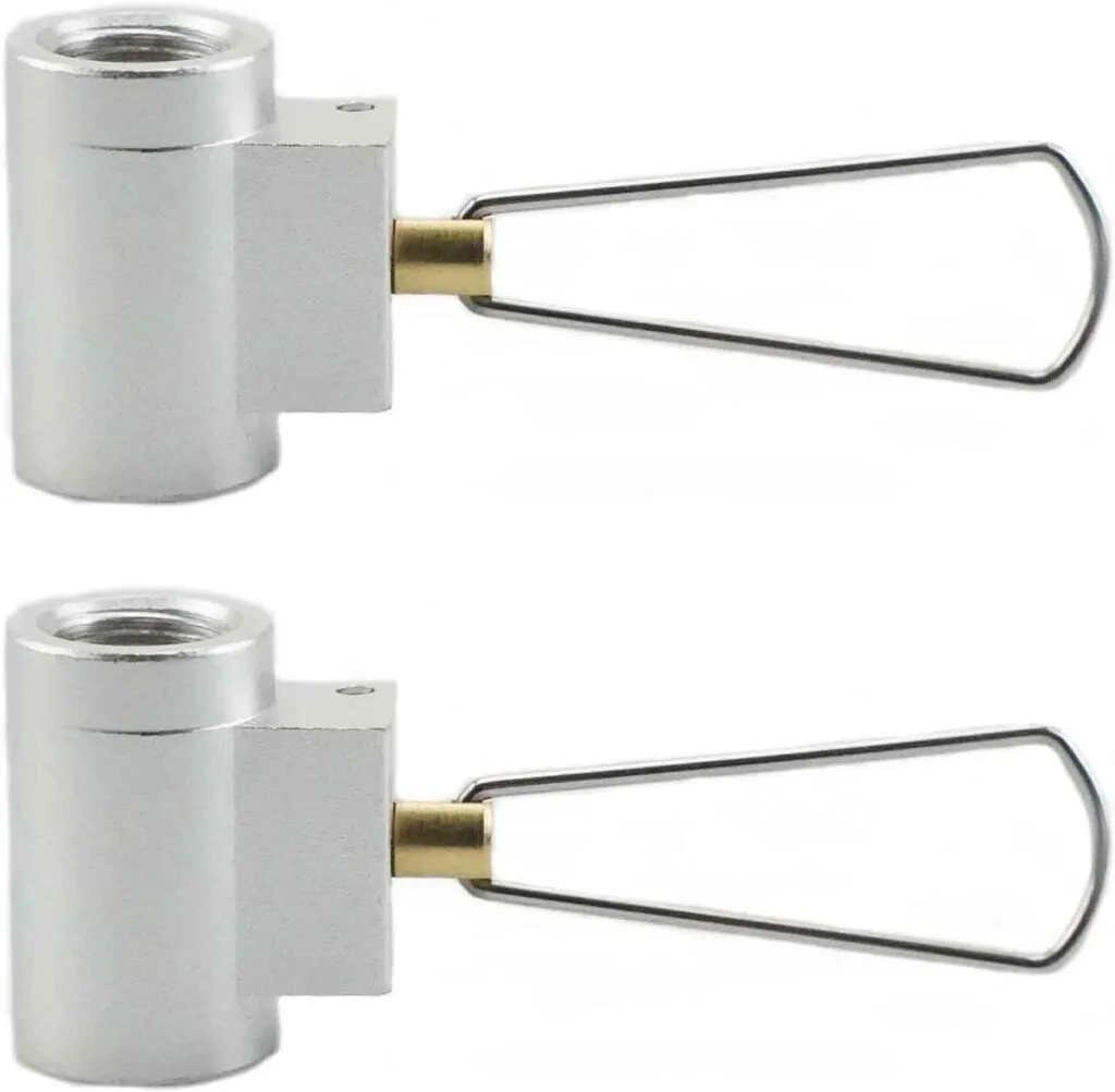 Gas Adapter Propane Refill Adapter Gas Tank Adapter Gas Tank Filler Valve Adapter Camping Stove Filler Valve(2Pcs) Gas Adapter Propane Refill Adapter Gas Tank Adapter Gas Tank Filler Valve Adapter Camping Stove Filler Valve(2Pcs)