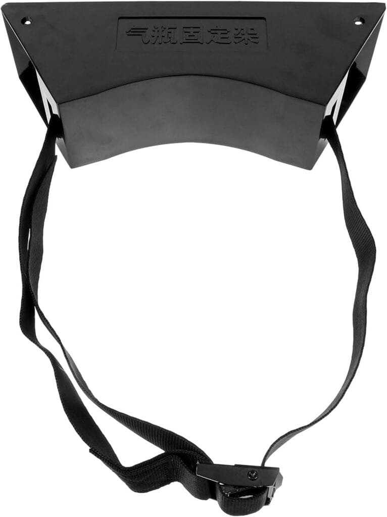 Wall Mounted Gas Cylinder Bracket Sturdy Propane Tank Holder for Laboratory Use Easy to Install Cylinder Stand for Secure Propane and Gas Storage