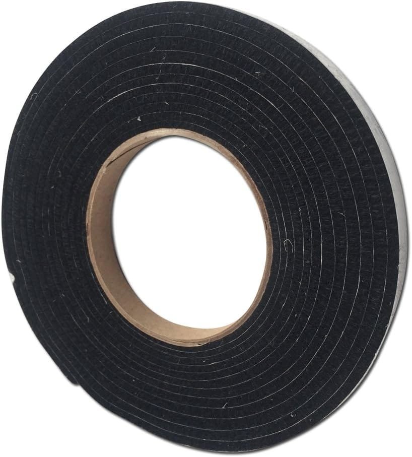 Total Control 1/2 x 1/8 Black Hi Temp BBQ smoker Gasket Self Stick15 ft LavaLock