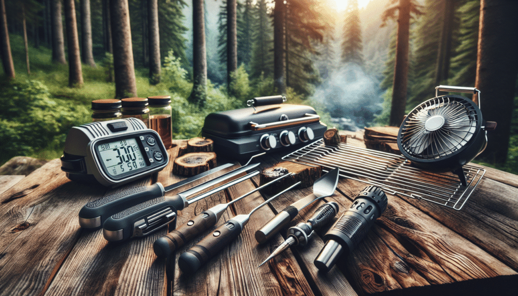 What Accessories Are Needed For Grill Temperature Control While Camping?