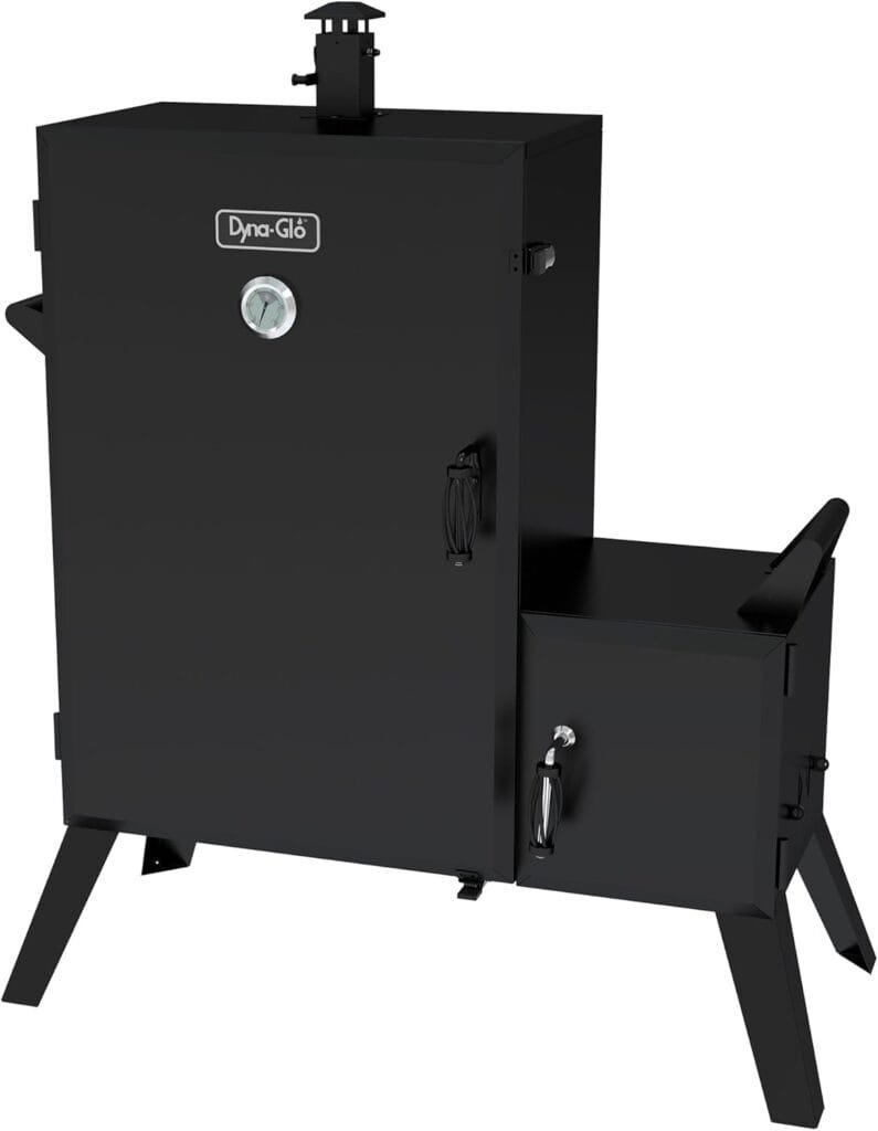 Dyna-Glo DGO1890BDC-D Wide Body Vertical Offset Charcoal Smoker,Black Dyna-Glo DGO1890BDC-D Wide Body Vertical Offset Charcoal Smoker,Black