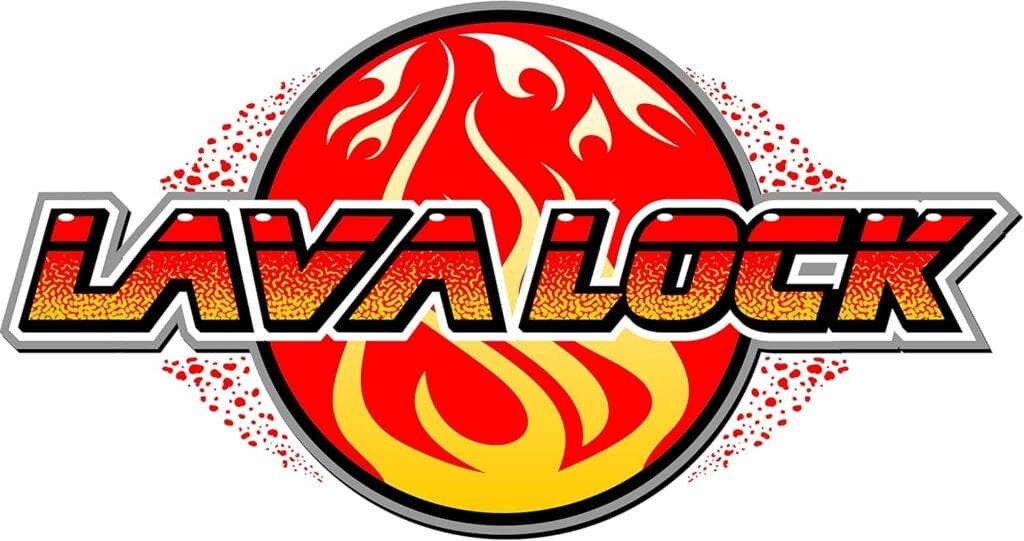 LavaLock® Chrome 6 BBQ Smoker Wood Stove Spring Handle Smoker Fits 1/2 Rod (actual size 5.75 long)