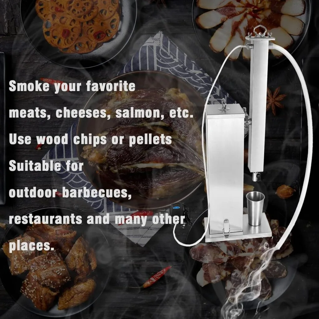 Marada Cold Smoke Generator Works with Any Outside BBQ Grill Hot or Cold Electric Smoker Pellet Accessory Add Natural Smoky Flavor to Meat Vegetable Electric Smoke Maker Marada Cold Smoke Generator Works with Any Outside BBQ Grill Hot or Cold Electric Smoker Pellet Accessory Add Natural Smoky Flavor to Meat Vegetable Electric Smoke Maker