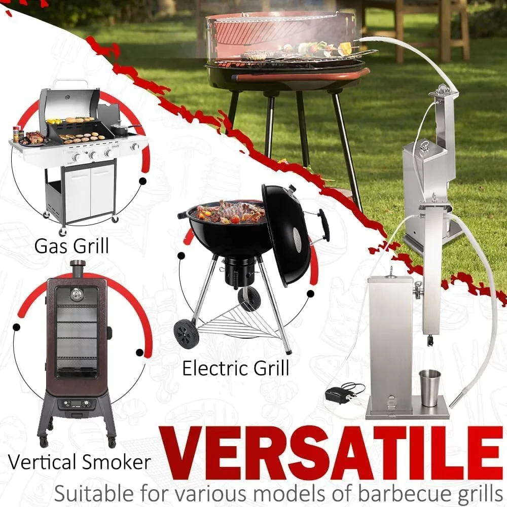 Cold Smoke Generator 28 Hour Extra Long Smoke Portable Electric BBQ Smoking Generator Outdoor Smoker Accessories For Meat Vegetables Cheese