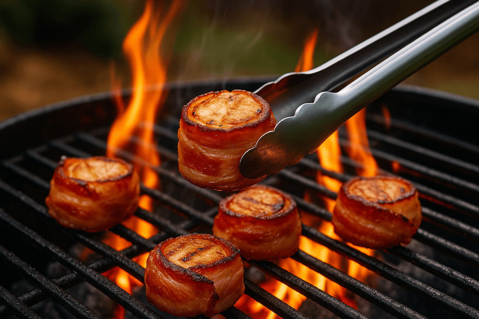 What Tools Should I Have For Grilling Bacon-wrapped Scallops?