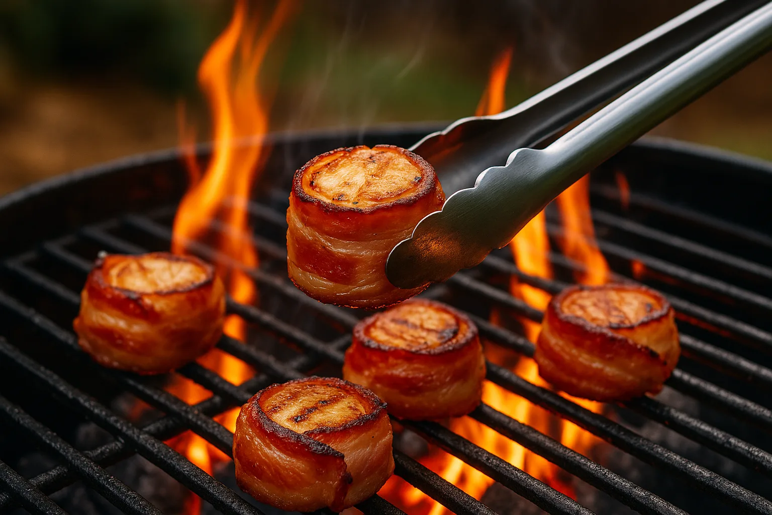 What Tools Should I Have For Grilling Bacon-wrapped Scallops?