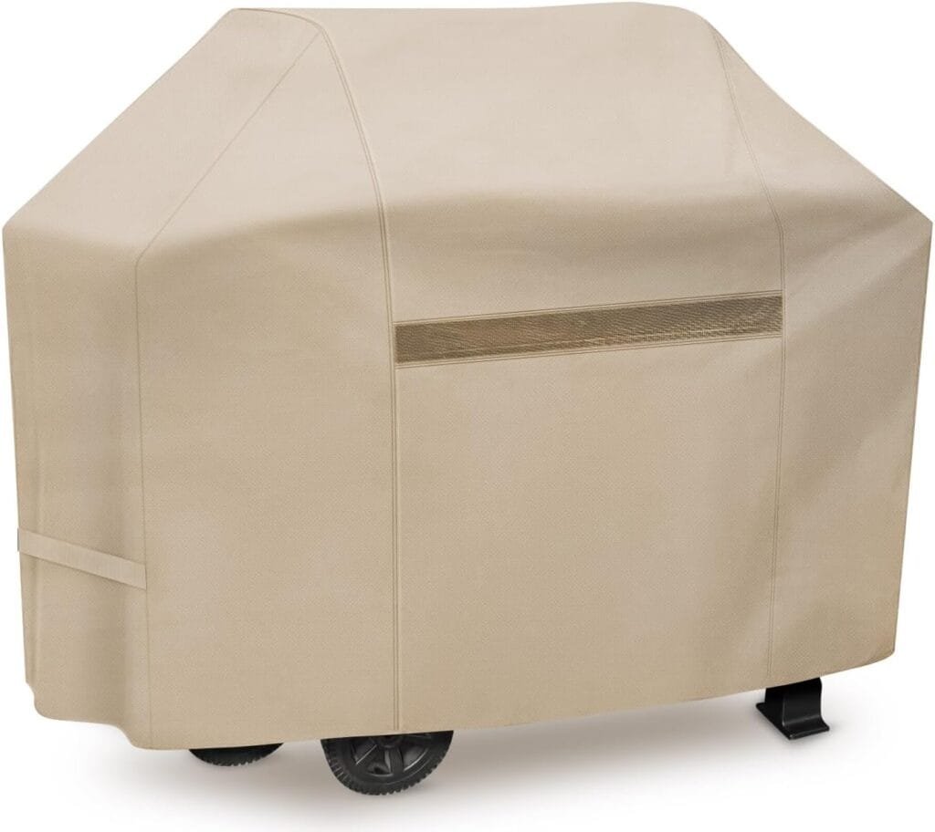 iCOVER 82in Grill Cover 600D Heavy-Duty Waterproof Patio Outdoor Canvas BBQ Barbecue Smoker/Grill Cover for Weber Char-Broil Brinkmann Holland and JennAir iCOVER 82in Grill Cover 600D Heavy-Duty Waterproof Patio Outdoor Canvas BBQ Barbecue Smoker/Grill Cover for Weber Char-Broil Brinkmann Holland and JennAir